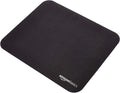 Amazon Basics Square Mouse Pad. Cloth with Rubberized Base. Standard. Black. 12.4L x 10.6W inches