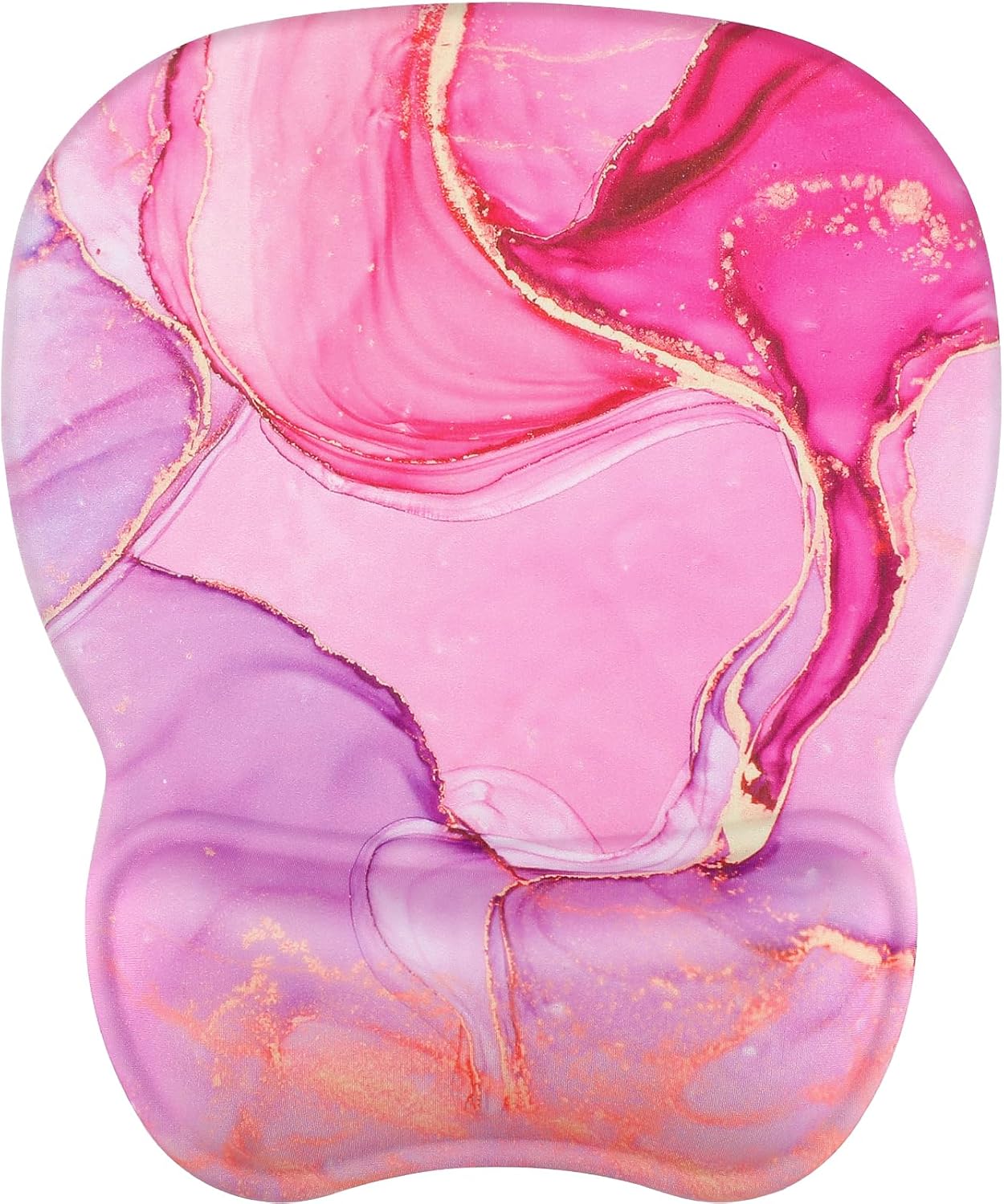 MROCO Ergonomic Mouse Pad with Gel Wrist Rest. Smooth Wrist Support Surface. Non-Slip PU Base for Pain Relief. Comfortable Mousepad for Computer. Laptop. Office & Home. 9.4 x 8.1 in. Black