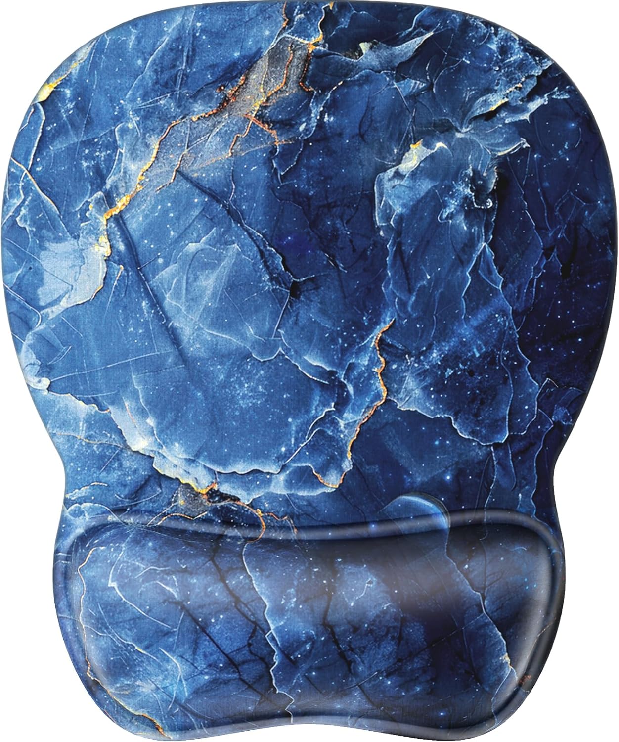 MROCO Ergonomic Mouse Pad with Gel Wrist Rest. Smooth Wrist Support Surface. Non-Slip PU Base for Pain Relief. Comfortable Mousepad for Computer. Laptop. Office & Home. 9.4 x 8.1 in. Black