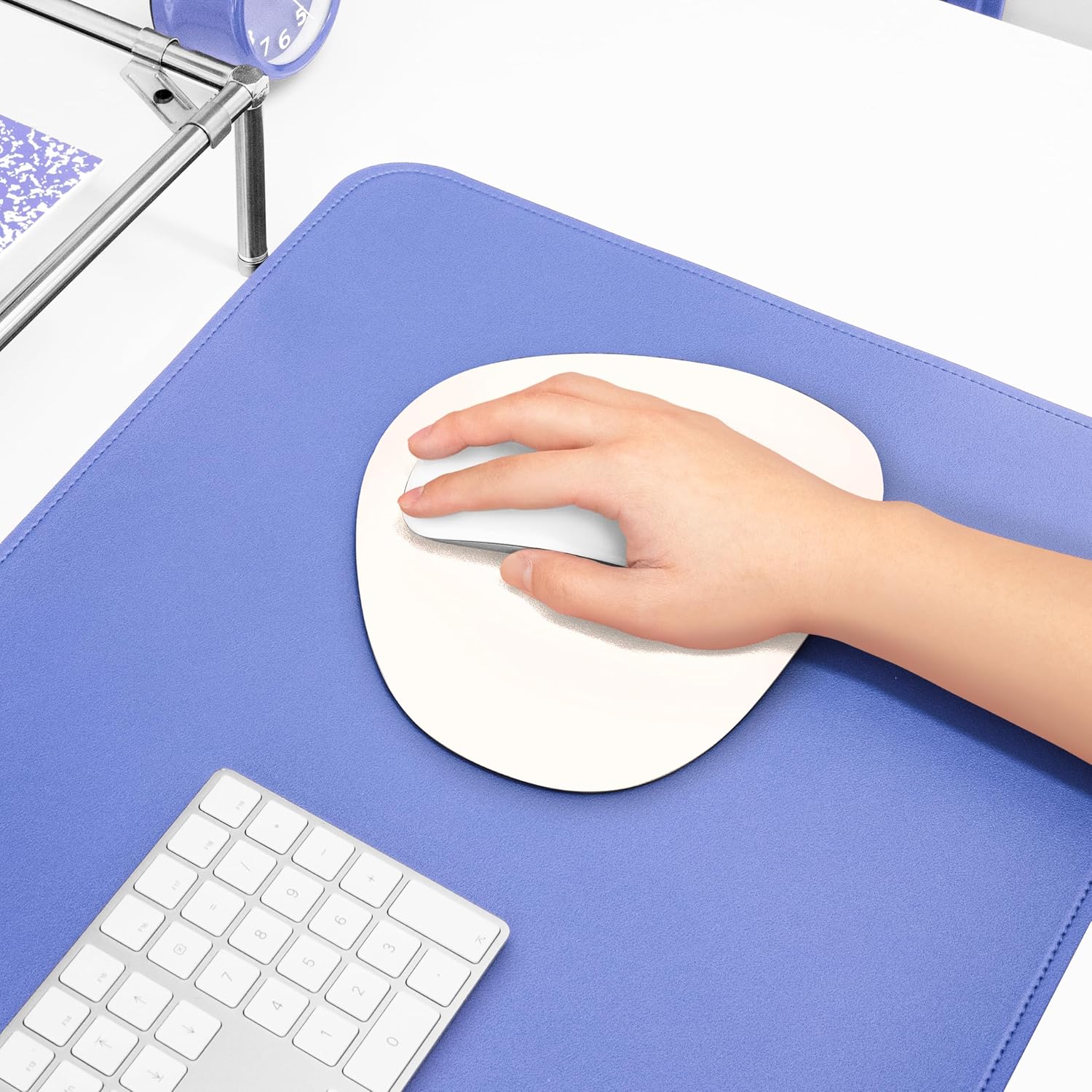 Mouse pad. Non-Slip Washable Waterproof Computer Mouse pad (Vanilla Cream)